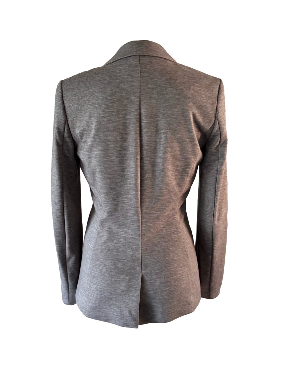 H&M Gray Mélange Tailored Blazer Jacket 6 - Picture 5 of 11